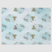 Shabby Floral Turquoise Serie Design 10