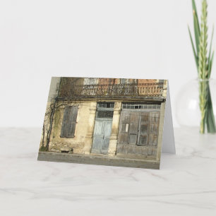 Shabby French House Geburtstagskarte Karte