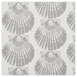 Shabby-Muscheln Stoff
