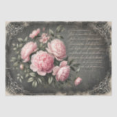 Shabby Peony Elegance Seidenpapier (Vorderseite)