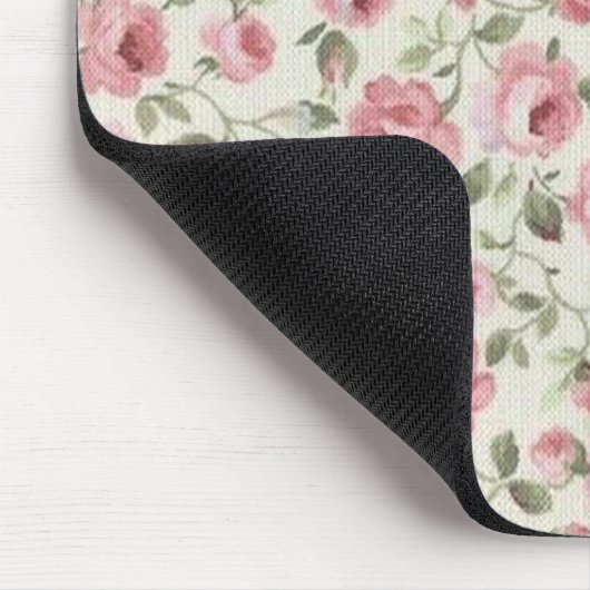 SHABBY PETITE PINK ROSES MOUSEPAD (Ecke)