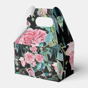 Shabby Pink Rose Blumenkohl Tee Party Gewürztopf Geschenkschachtel