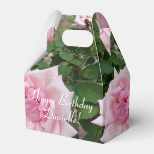 Shabby Pink Rose Blumenkohl Tee Party Kuchen Gefal Geschenkschachtel