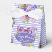 Shabby Pink Rose Blumenkohl Tee Party Kuchen Gefal Geschenkschachtel (Vorderseite)