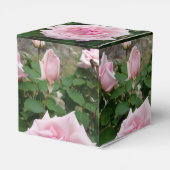 Shabby Pink Rose Blumenkohl Tee Party Kuchen Gefal Geschenkschachtel (Rückseite)