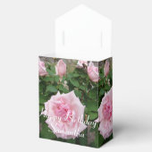 Shabby Pink Rose Blumenkohl Tee Party Kuchen Gefal Geschenkschachtel (Geöffnet)