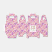 Shabby Pink Roses Tea Party Babydusche Geschenkschachtel (Ungefaltet)