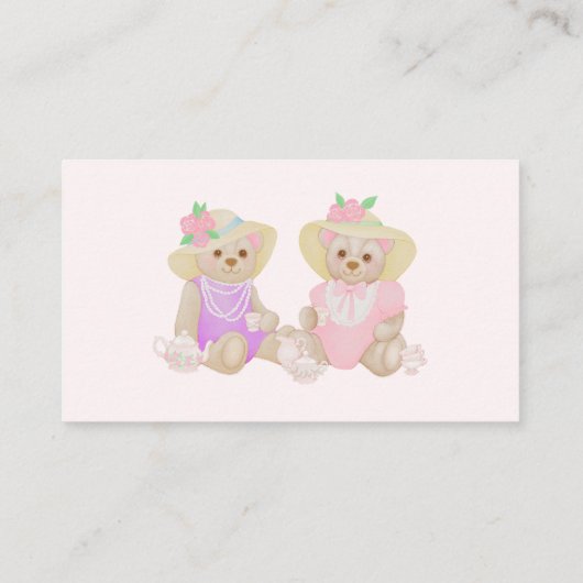 Shabby Rose Babydusche Windelwanne Begleitkarte (Rückseite)