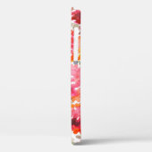 Shabby-rote Rosen, nahtloses Muster. Case-Mate iPhone Hülle (Rückseite / Links)