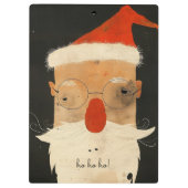 Shabby Santa Klemmbrett (Rückseite)