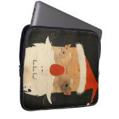 Shabby Santa Laptopschutzhülle (Vorne Rechts)