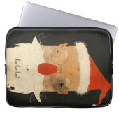 Shabby Santa Laptopschutzhülle (Vorderseite)