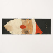 Shabby Santa Yogamatte (Vorderseite (Horizontal))