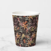 Shabby Sea Life Pattern Pappbecher (Rückseite)