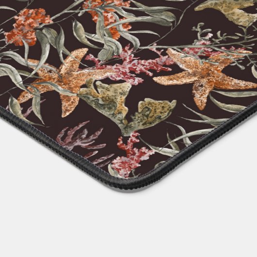 Shabby Sea Life Pattern Schreibtischunterlage (Ecke)