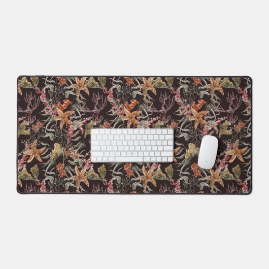 Shabby Sea Life Pattern Schreibtischunterlage (Tastatur & Maus)