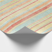 Shabby Stripes Geschenkpapier (Ecke)