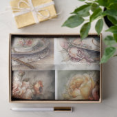 Shabby Teacups Seidenpapier (Geschenk)