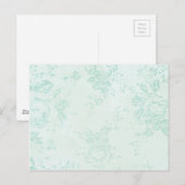 Shabby Tiffany Postkarte (Vorne/Hinten)