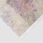 Shabby Vintag Bicycle Key Blume Lace Butterfly Seidenpapier (Ausschnitt)