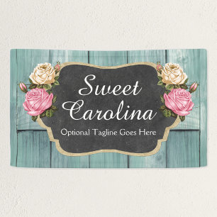 Shabby Vintage Rose Rustikales Landhaus Banner