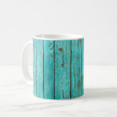 Shabby Wood Background wood, Strand, Hintergrund,  Kaffeetasse (Vorderseite Links)