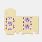 Shabby Yellow Floral Tee Party Cake Gefallen Box Geschenkschachtel (Ungefaltet)