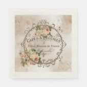 ShabbyVintageRoses4 - Paper Napkins Serviette (Vorderseite)