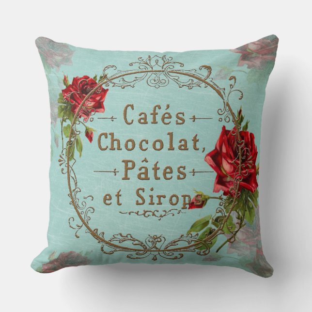 ShabbyVintageRoses - Kissen (Vorderseite)