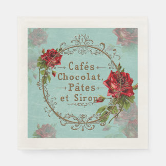 ShabbyVintageRoses - Paper Napkins Serviette