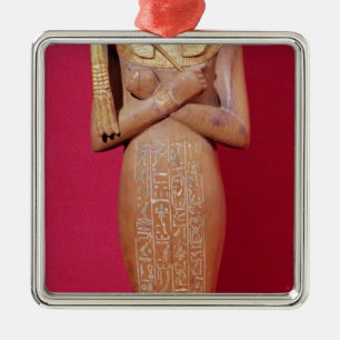 Shabti Zahl von König vom Grab von Tutankhamun Silbernes Ornament