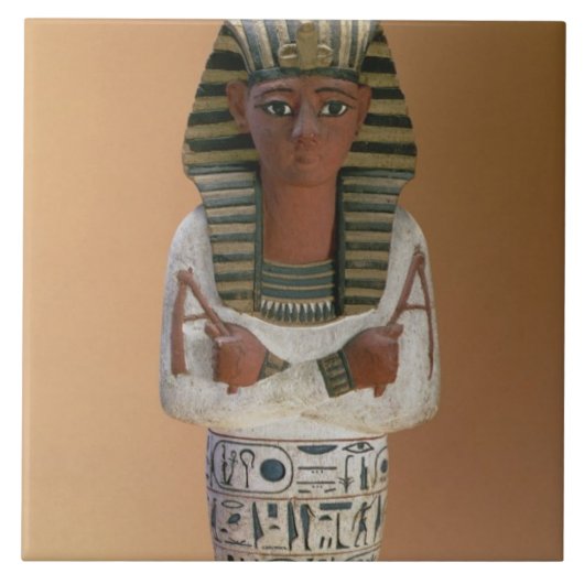 Shabti Zahl von Ramesses IV, neues Königreich Fliese (Vorderseite)