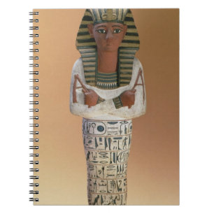 Shabti Zahl von Ramesses IV, neues Königreich Notizblock