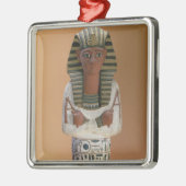 Shabti Zahl von Ramesses IV, neues Königreich Silbernes Ornament (Links)