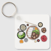 Shabu-Shabu Japan Japanische Küche Hotspot Schlüsselanhänger (Vorderseite)