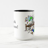 Shack geschieht lustige Schinken-Radio-Tasse Tasse (Zentrum)