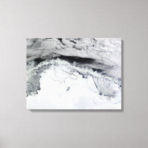 Shackleton Eis-Regal, die Antarktis Leinwanddruck