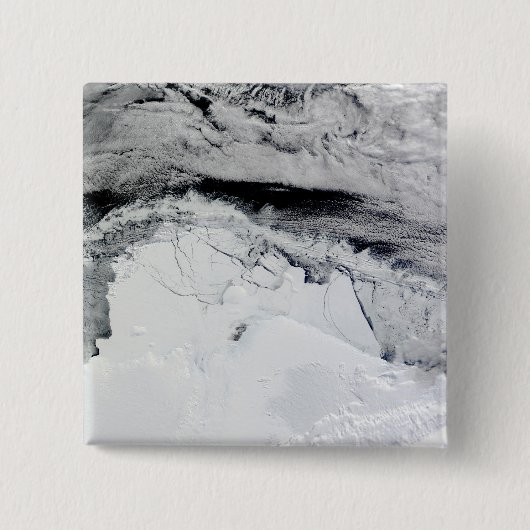 Shackleton-Eisschelf, Antarktis Button (Vorderseite)
