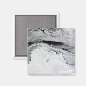 Shackleton-Eisschelf, Antarktis Magnet (Vorderseite/Rückseite)