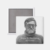 Shackleton in der Antarktis Nimrod 1909 Bild Magnet (Vorderseite/Rückseite)