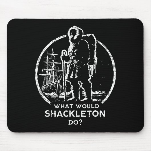 Shackleton Leadership Energy Managers Retro-Design Mousepad (Vorne)