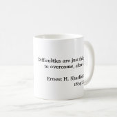 Shackleton Tasse - stellen Sie dar und (VorderseiteRechts)
