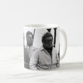 Shackleton und Crew im antarktischen Nimrodbild Kaffeetasse (VorderseiteRechts)