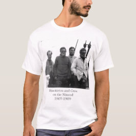 Shackleton und Crew im antarktischen Nimrodbild T-Shirt