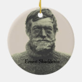 Shackletons Nimrod-Bucheinband-Weihnachten Keramikornament (Hinten)