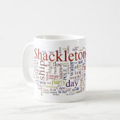Shackletons "Süd" antarktische Ausdauer-Tasse Kaffeetasse (Vorderseite Links)