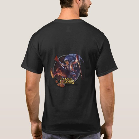 Shaco Masked Design T - Shirt (Rückseite)