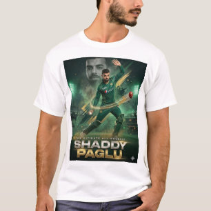 „Shadab Khan – Spin-König des pakistanischen Crick T-Shirt