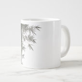 Shade-Grown Bamboo Cane Japandi Texture Jumbo-Tasse (Vorderseite Rechts)