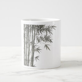 Shade-Grown Bamboo Cane Japandi Texture Jumbo-Tasse